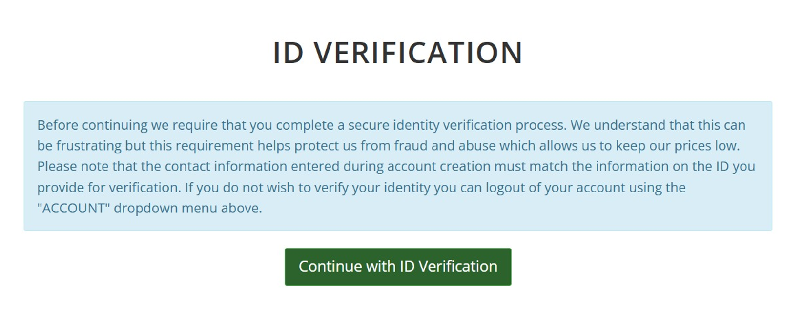 Porkbun ID Verification